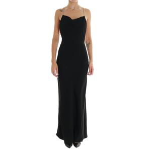 VESTITO STRASS NERO